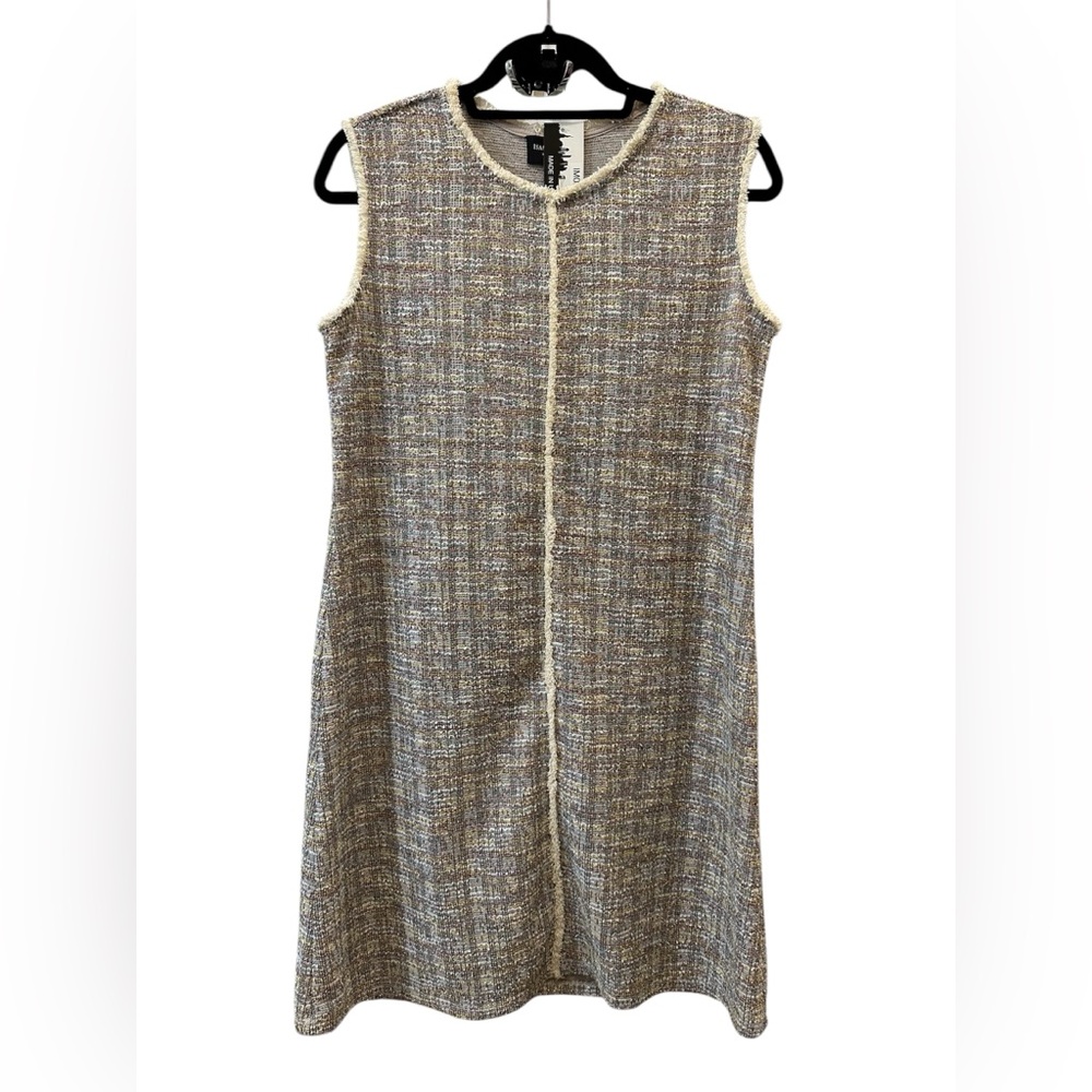 Isaac Mizrahi Sheath Dress Pastel Sparkle Classic Spring Tweed Party Small/Med